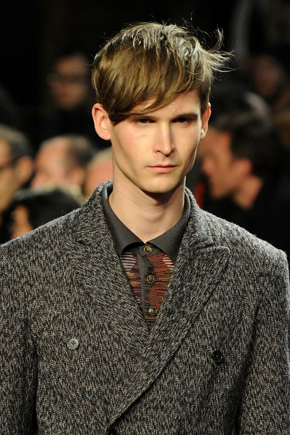 Missoni - Milan Fashion Week Menswear Autumn/Winter 2012 мужские стрижки тенденции осень зима 2012 2013