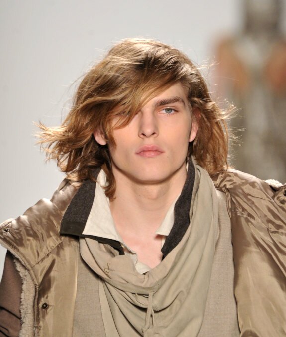Nicholas K - Runway - Fall 2012 Mercedes-Benz Fashion Week мужские стрижки тенденции осень зима 2012 2013