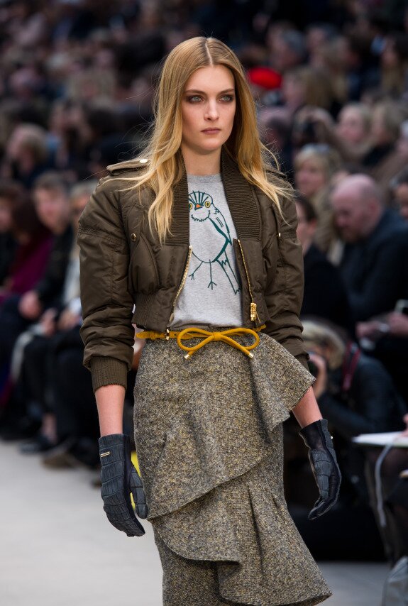 Burberry Prorsum: Runway - LFW Autumn/Winter 2012 тенденции осень зима 2012 2013