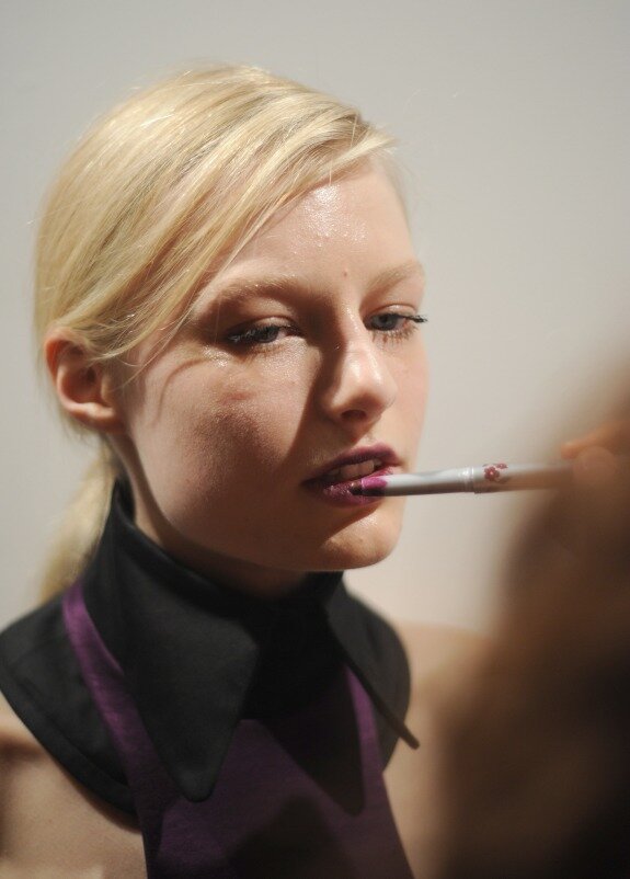 David Koma: Backstage - LFW Autumn/Winter 2012 тенденции осень зима 2012 2013