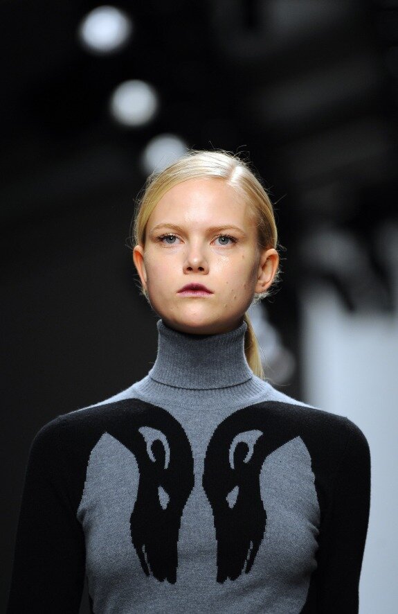 David Koma: Runway - LFW Autumn/Winter 2012 тенденции осень зима 2012 2013